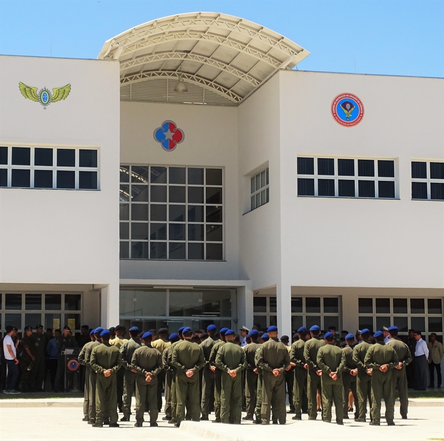 Inaugura o do Novo Pavilh o do Curso de Forma o de Sargentos de