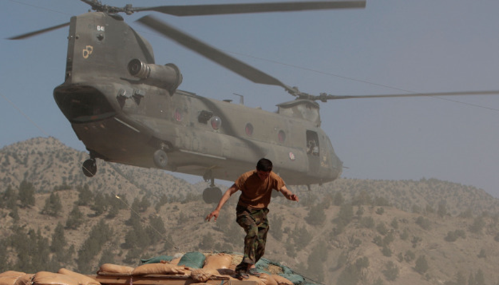 Chinook Americano no Afeganistão